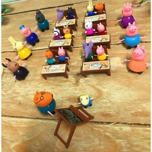 Bộ đồ chơi Lớp học peppa pig (Màu sắc sống động)