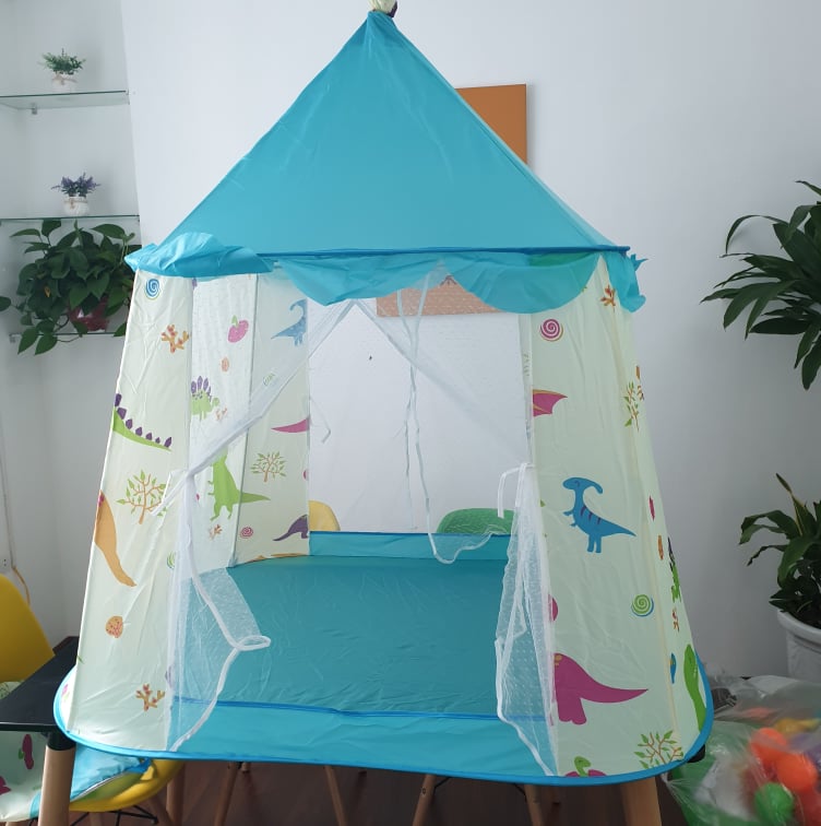 Lều Công Chúa Hoàng Tử Hình Khủng Long - LinhAnhKids.com