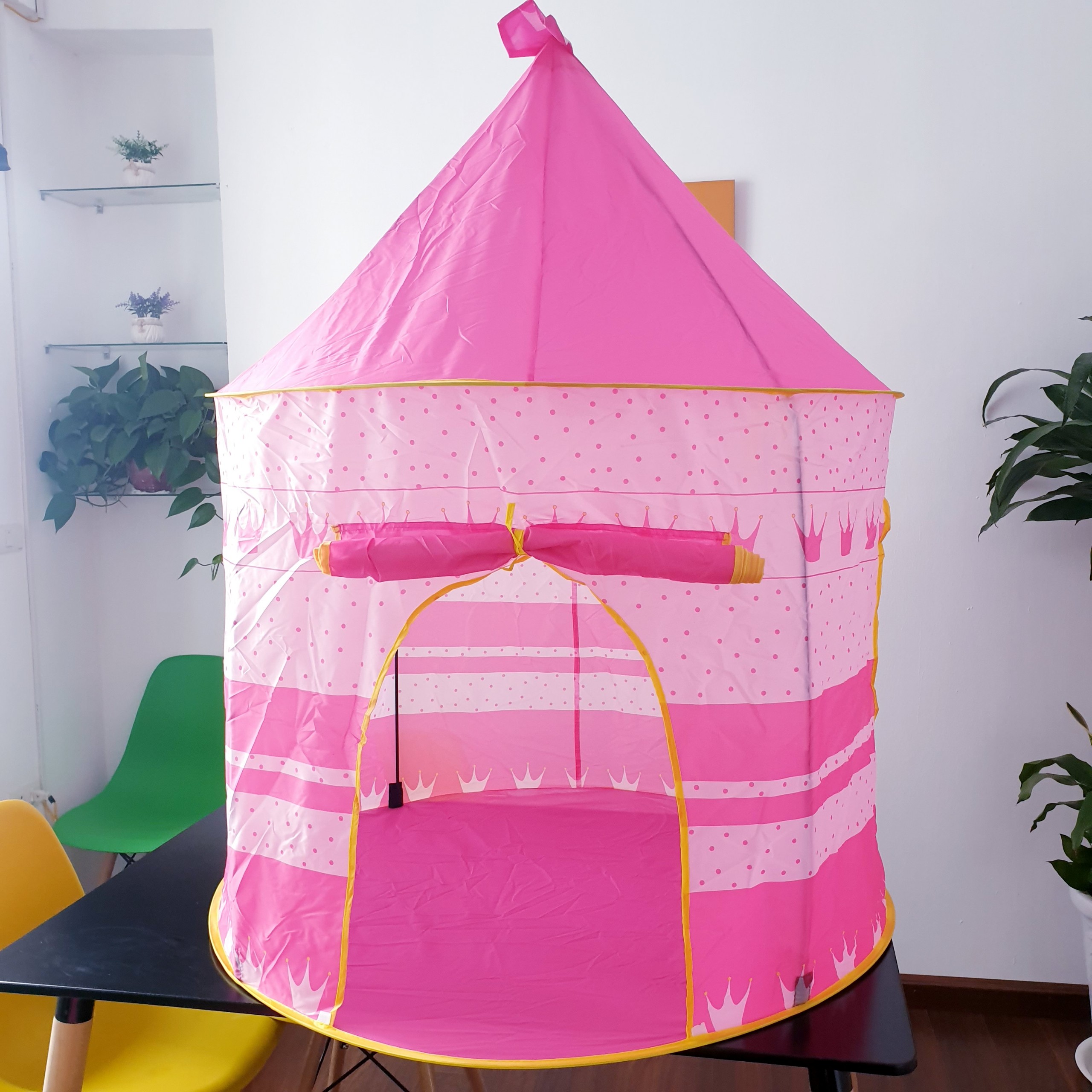 Lều công chúa, hoàng tử (hồng, xanh tím than) - LinhAnhKids.com