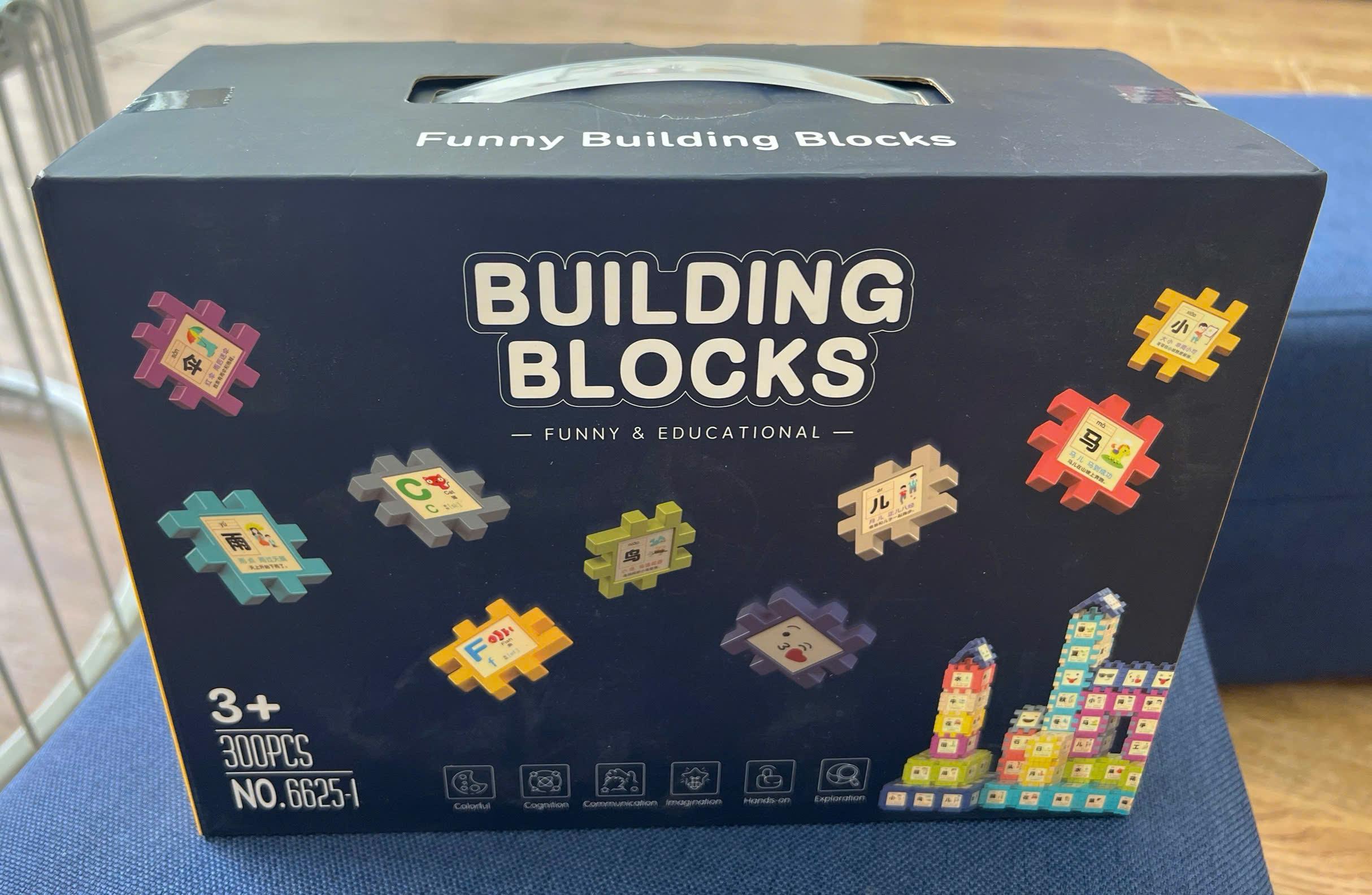 Đồ chơi phát triển trí tuệ cho bé – Bộ xếp hình thông minh Building Blocks 300CT